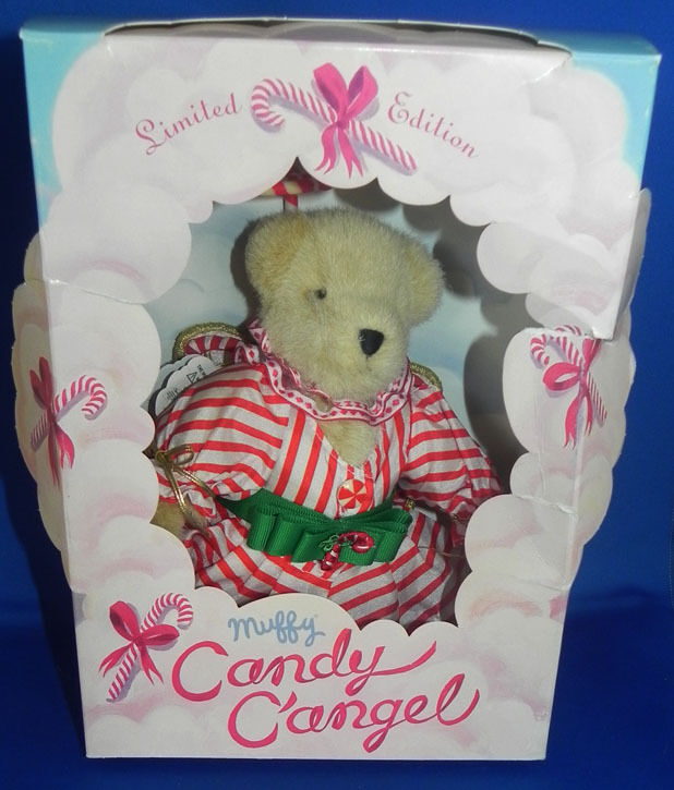 Muffy Vanderbear Candy C'angel 1997 Limited Edition Nabco Bear Plush Holiday