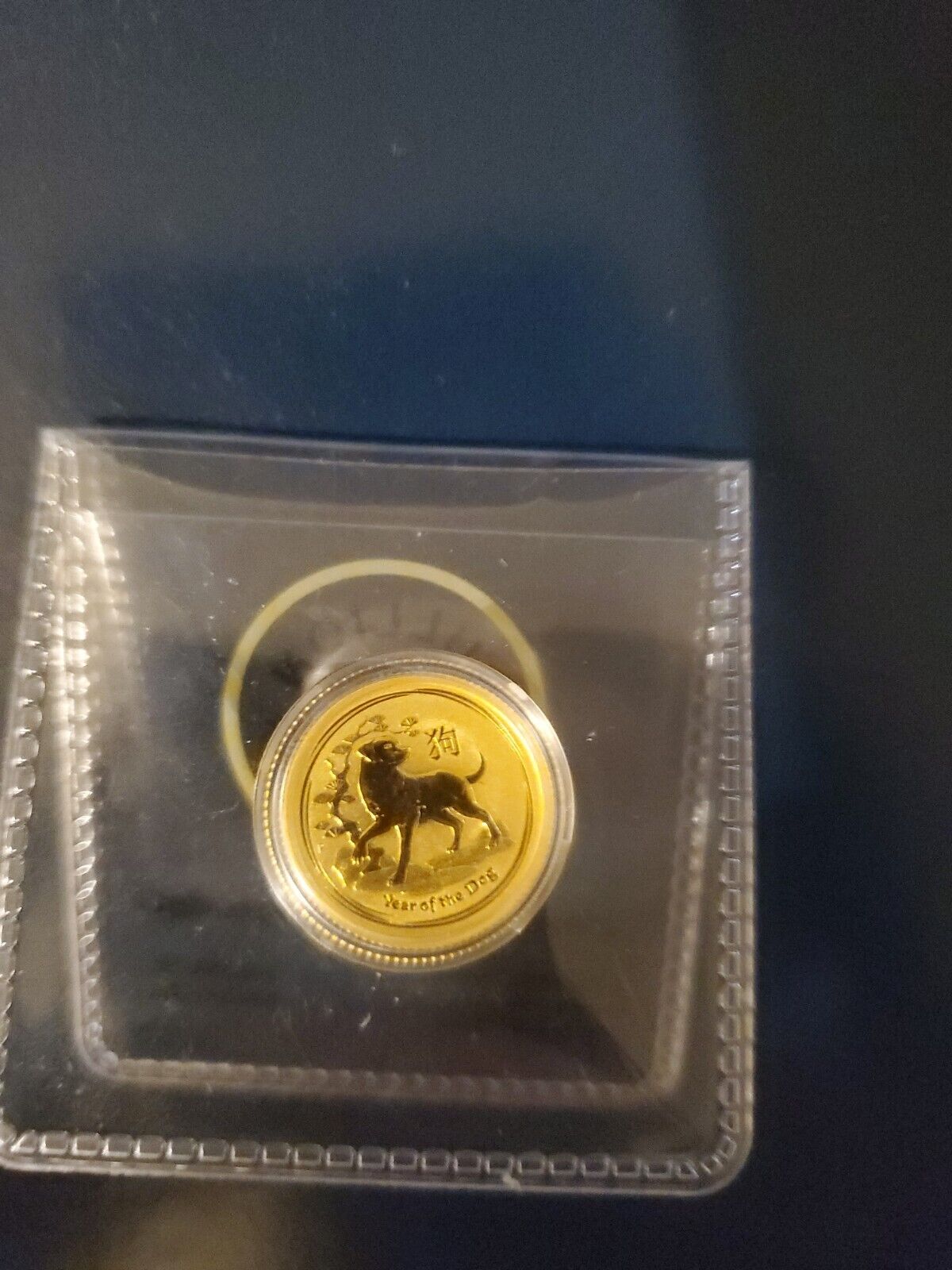 🔥2018 Year Of Dog 1/10oz Gold Coin .9999 Perth Australia Series 2 Lunar🔥