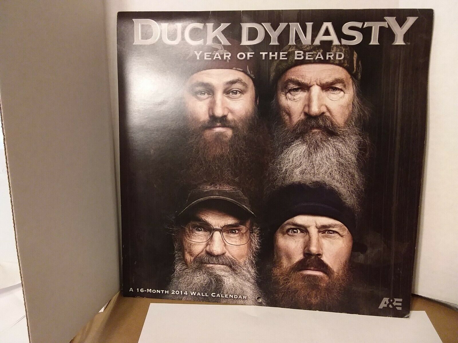 2014 Year Of The Beard Duck Dynasty Wall Calendar